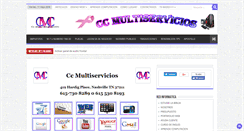 Desktop Screenshot of ccmultiservicio.com
